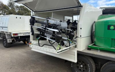 Introducing Our Custom Spray Drone Trailer